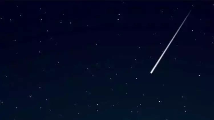Bir meteorun atmosferden geçişi
